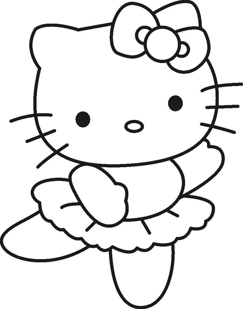 Hello Kitty Coloring Pages - printable - pages Ã  colorier - Ñ€Ð°ÑÐºÑ€Ð°ÑÐºÐ¸ - ØªÙ„ÙˆÙŠÙ† ØµÙØ­Ø§Øª - è‘—è‰²é  - ç€è‰²ãƒšãƒ¼ã‚¸ - halaman mewarnai - #14